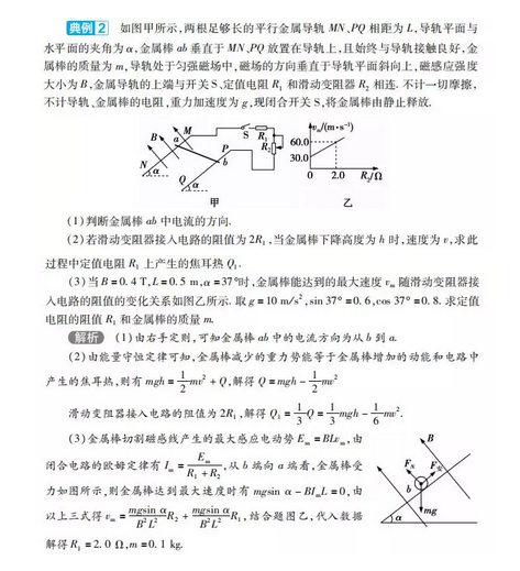 2020高考物理磁场、电池感应复习攻略2