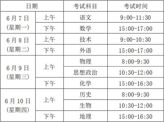 浙江2021年高考招生实施意见